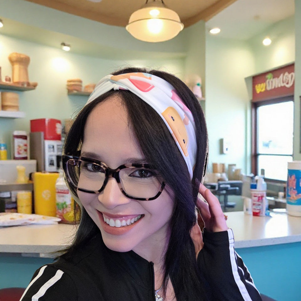 A Cute & Beautiful Elastic Hair Headband